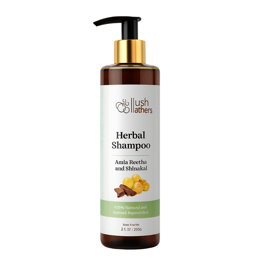 Amla reetha shikakai herbal shampoo